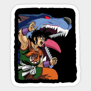 YAMCHA MERCH VTG Sticker